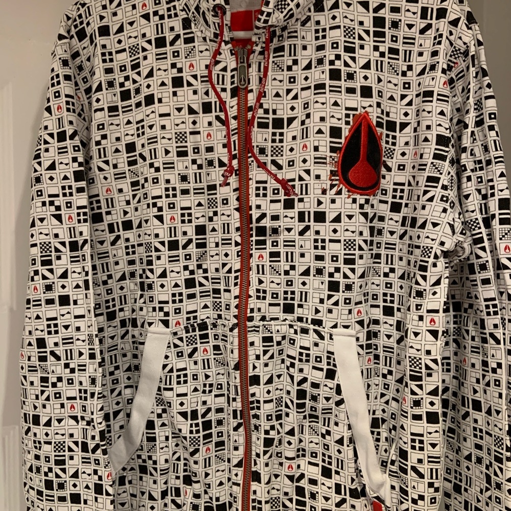 Y2K Nixon Nautical Zip Hoody Limited Edition
